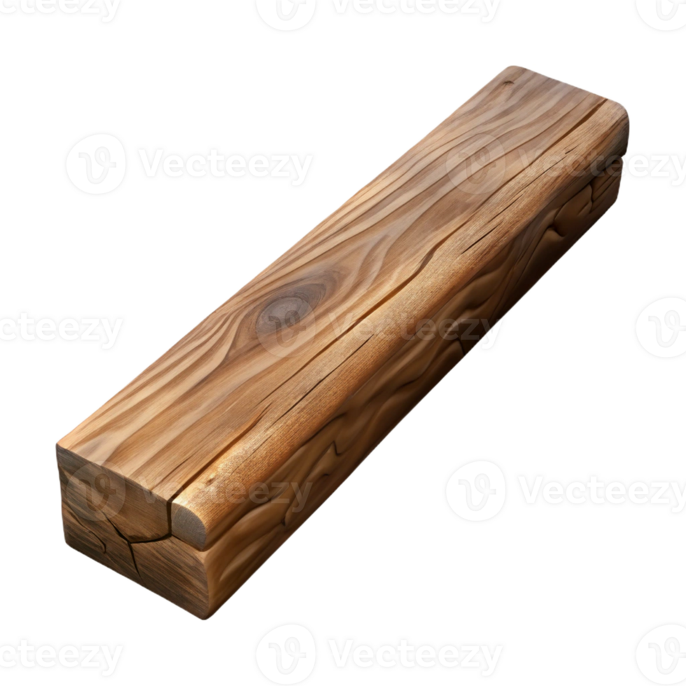 whimsical breathtaking Wooden beam rustic texture, with Transparent Background exclusive png