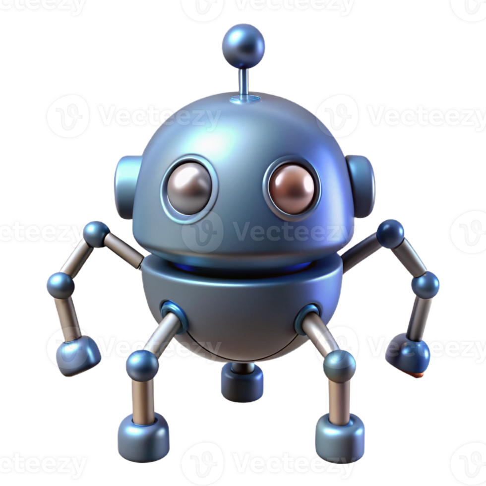 gorgeous dreamy traditional Photorealistic, isolated cutout, concept art of a single, intricately designed nanobot Hyper-specific with Transparent Background artisan png