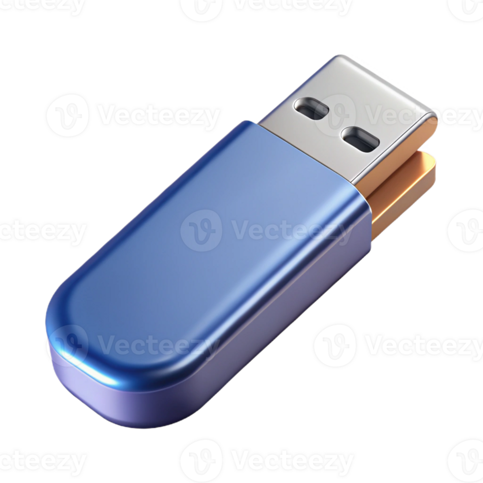 hypnotic dramatic creative USB flash drive with metal casing with Transparent Background original png