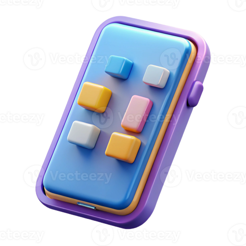 splendid signature Concept art style, hyper-specific isolated cutout of a modular smartphone, customizable mobile technology with Transparent Background png