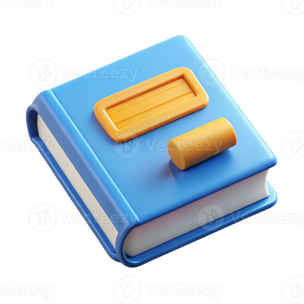 majestic victorian Educational technology textbook icon with Transparent Background authentic png