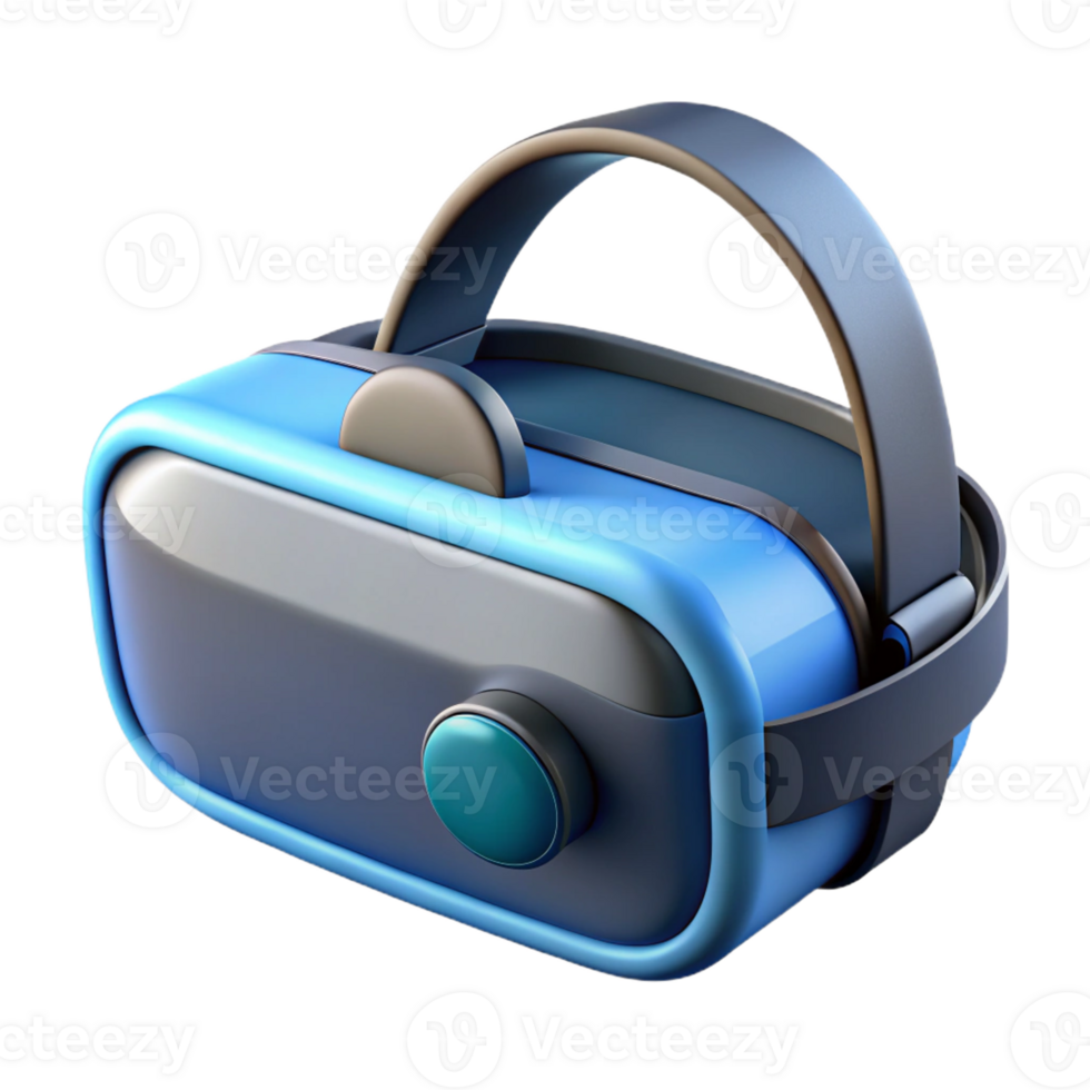 hypnotic creative Ultra-detailed, professional render of an isolated cutout of a virtual reality headset, immersive gaming technology with Transparent Background luxury png