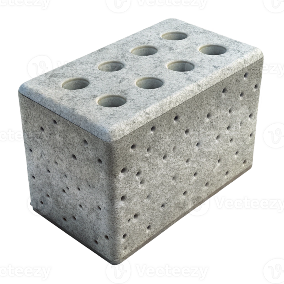 sumptuous harmonious elegant Concrete block textured surface, with Transparent Background gallery standard png