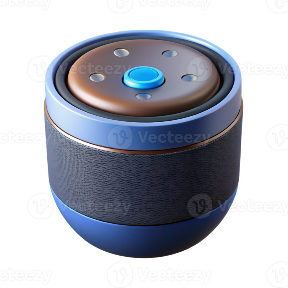 impressive rare Smart speaker with voice assistant with Transparent Background png
