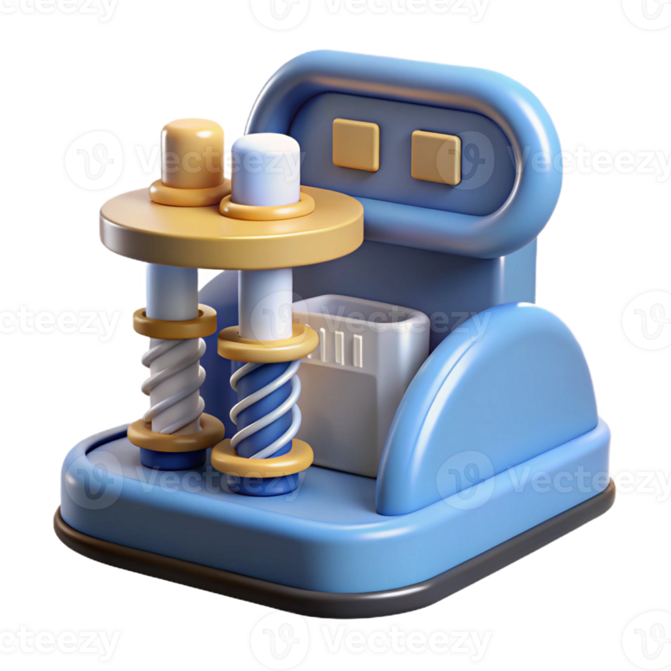 memorable tropical Ultra-detailed, professional render of an isolated cutout of a DNA sequencing machine, genetic engineering technology with Transparent Background masterfully captured png