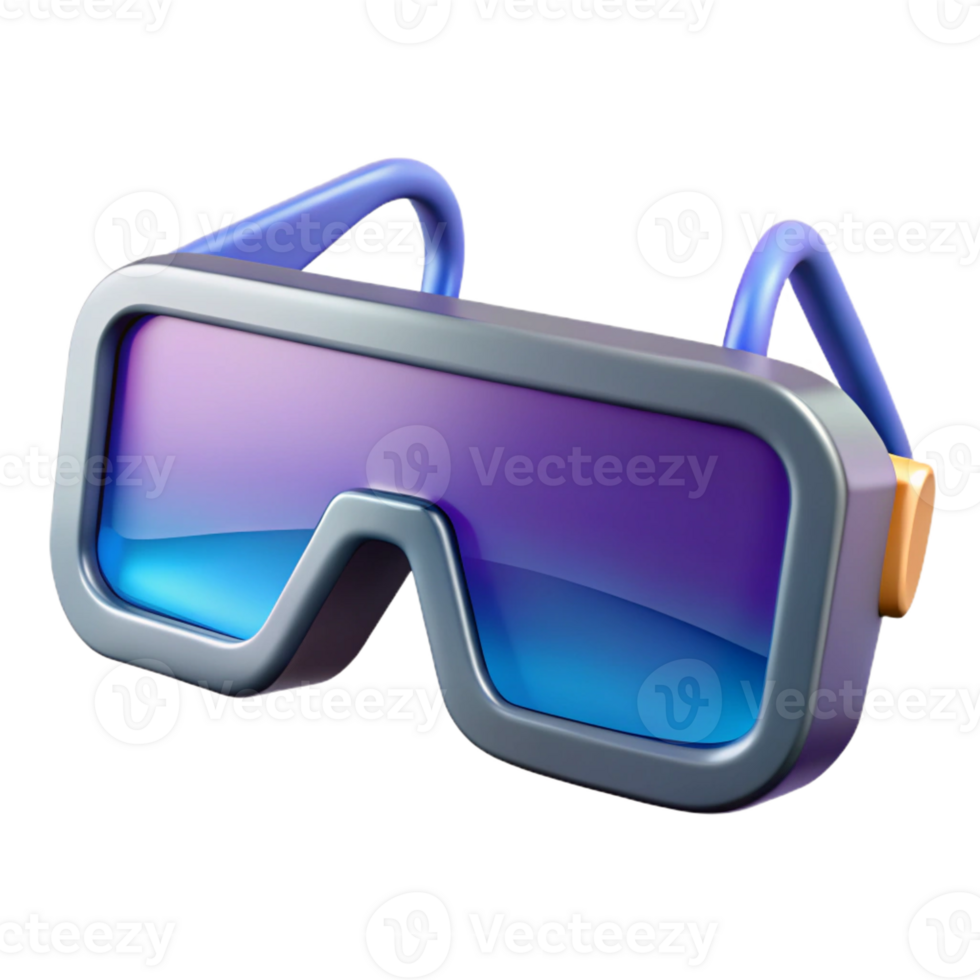 unparalleled coastal Augmented reality glasses with display with Transparent Background 8K png