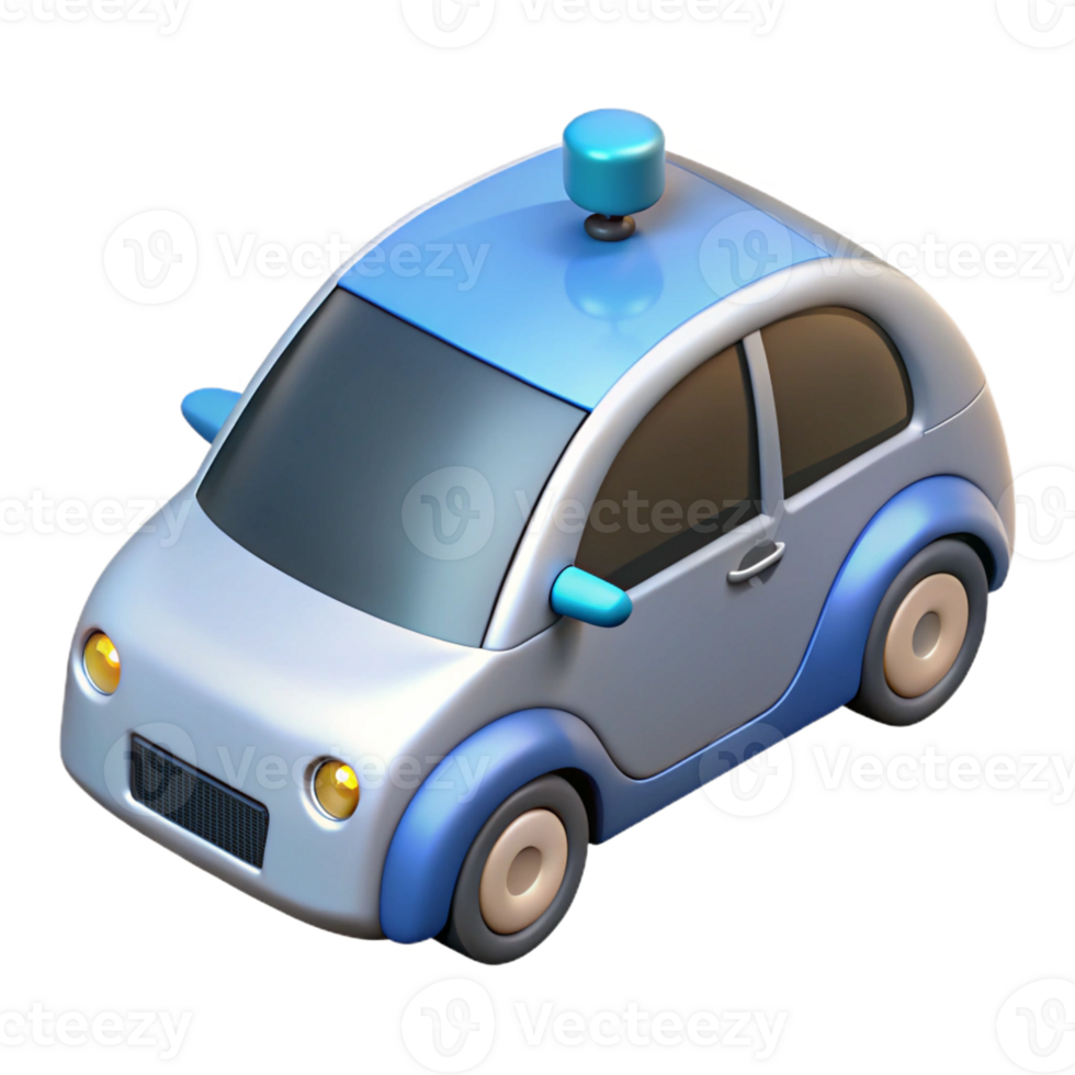 glorious avant-garde Self-driving car with sensors with Transparent Background exclusive png
