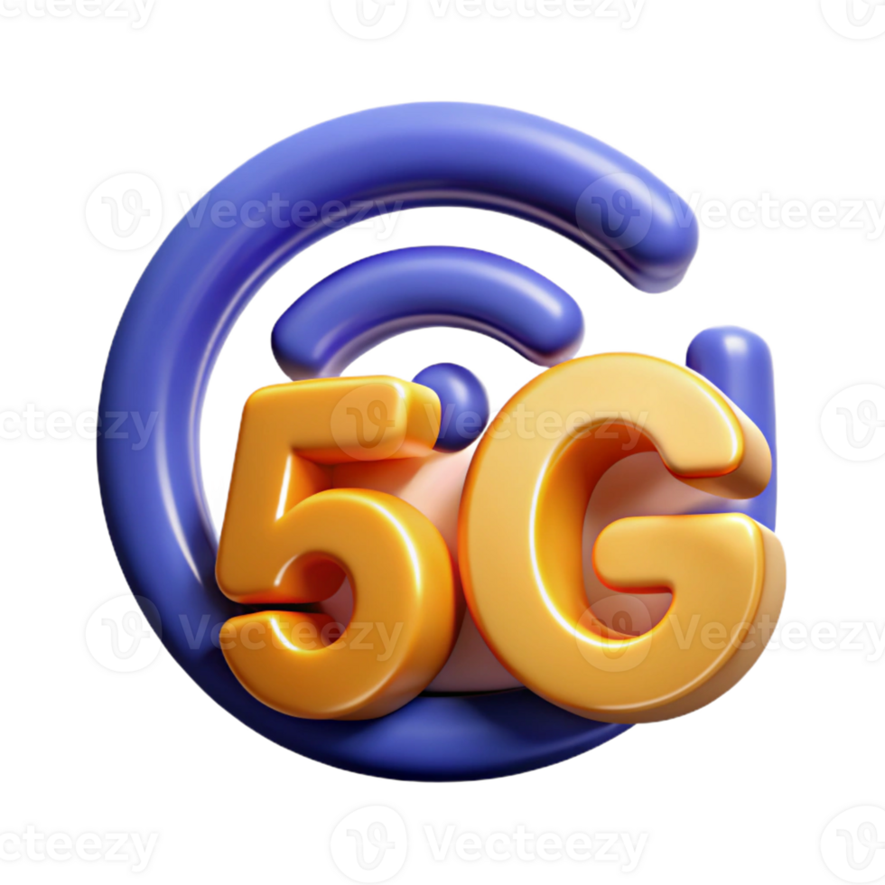 vibrant geometric G network, wireless technology icon with Transparent Background gallery standard png