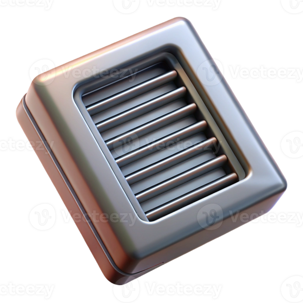 serene victorian Metal grate ventilation detail, with Transparent Background elite png