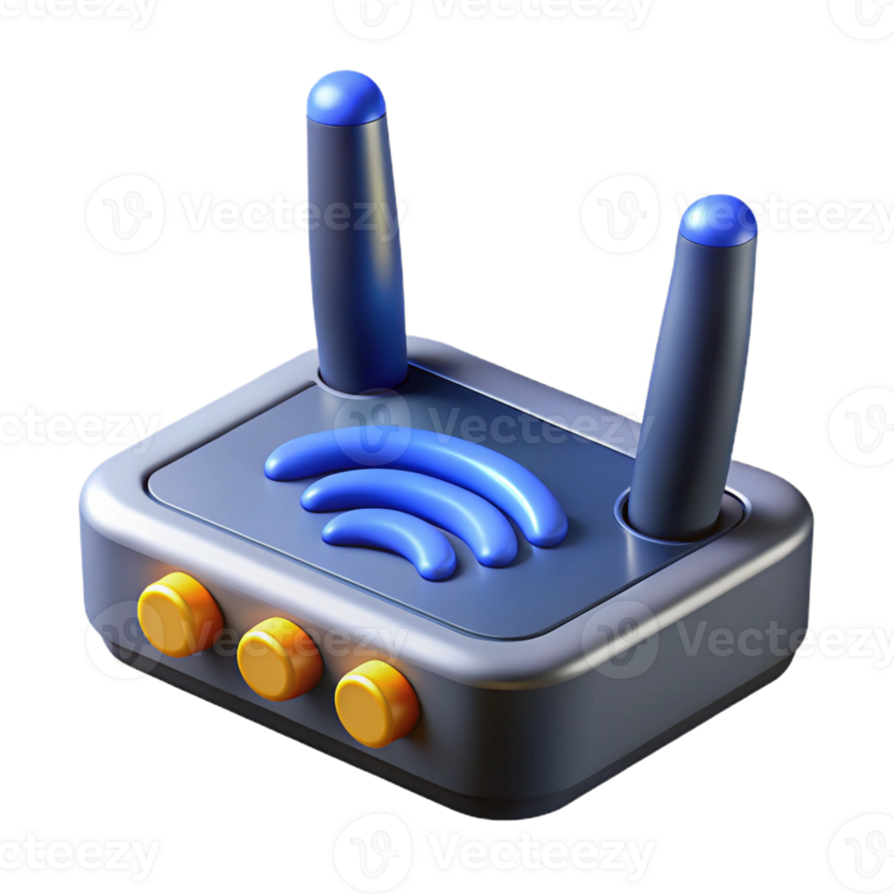 magnificent creative Modem with internet connection indicator with Transparent Background perfect clarity png