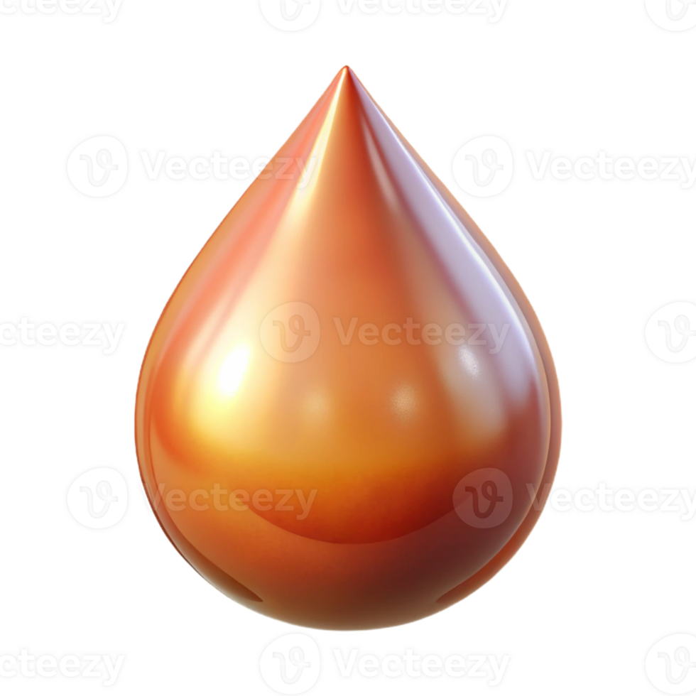 serene minimalist Photorealistic, hyper-specific, concept art style render of a single drop of nectar from Olympus with Transparent Background luxury png