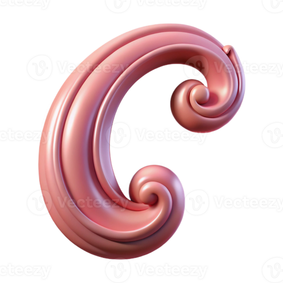 romantic wonderful Ultra-detailed, hyper-specific isolated cutout of a single Art Nouveau whiplash curve ornament, professional render, concept art style with Transparent Background top-tier png