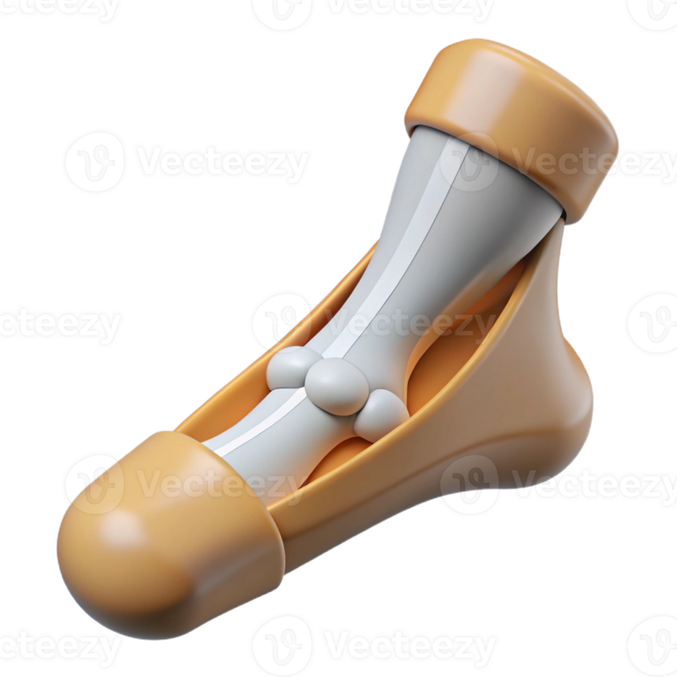 mesmerizing harmonious victorian Hyper-specific, photorealistic render of a biomechanical tendon replacement, isolated cutout with Transparent Background high quality png