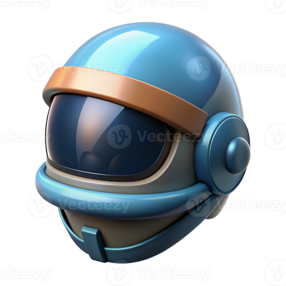 timeless abstract Concept art style, isolated cutout of a single, futuristic helmet, visor down with Transparent Background 8K png