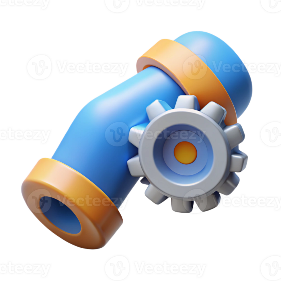 elegant renaissance Isolated cutout, concept art style, hyper-specific design of a biomechanical elbow joint with rotating gears with Transparent Background fine detail png