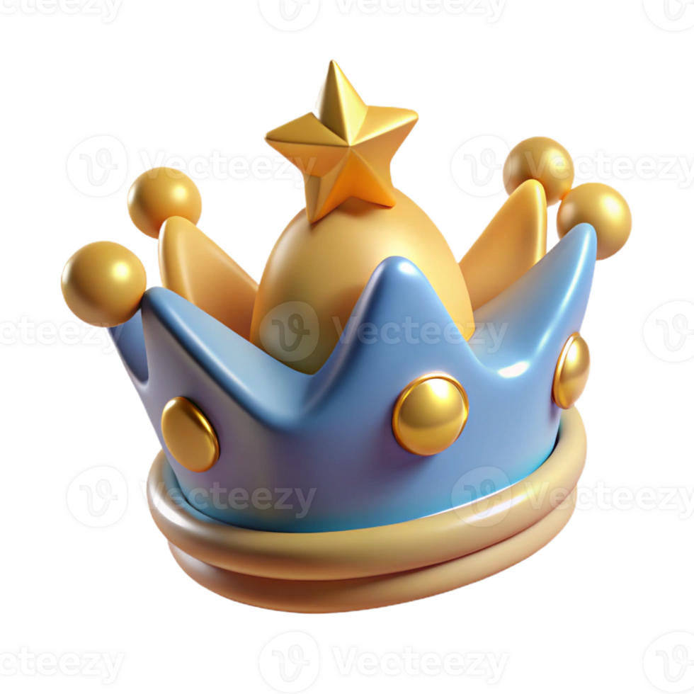 fascinating industrial Hyper-specific, isolated cutout of a celestial crown adorned with stars, professional render, photorealistic with Transparent Background elite png