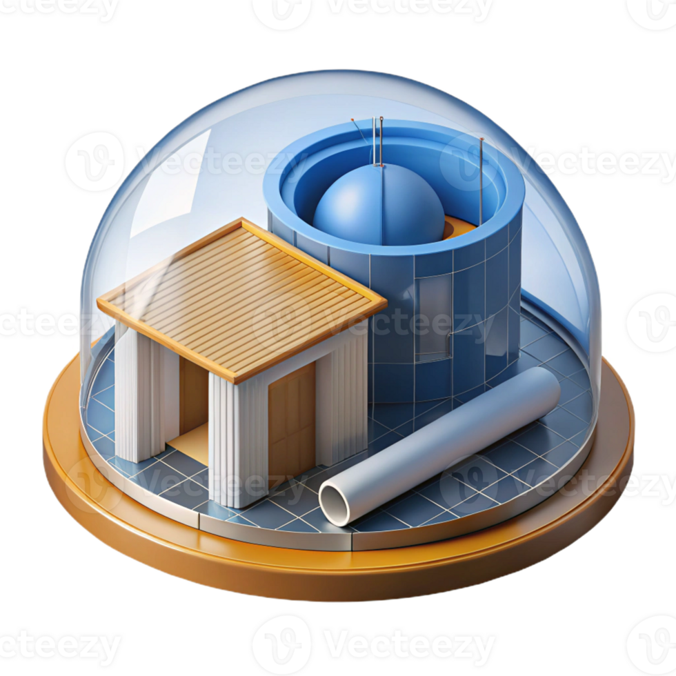 stunning geometric Architectural section technical drawing, with Transparent Background impeccable png