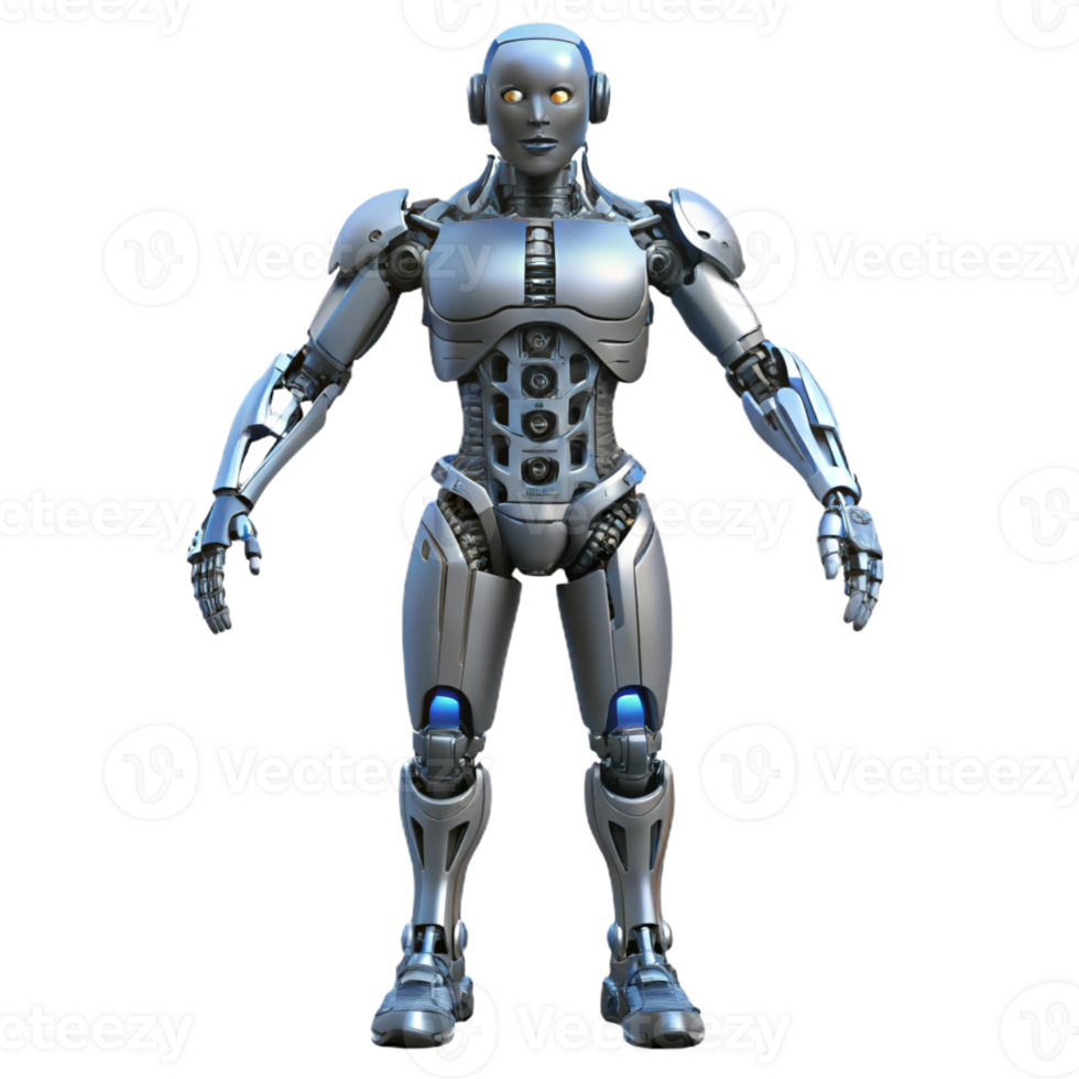 pristine sought-after Professional render, ultra-detailed, photorealistic biomechanical full body exoskeleton with articulated limbs with Transparent Background png