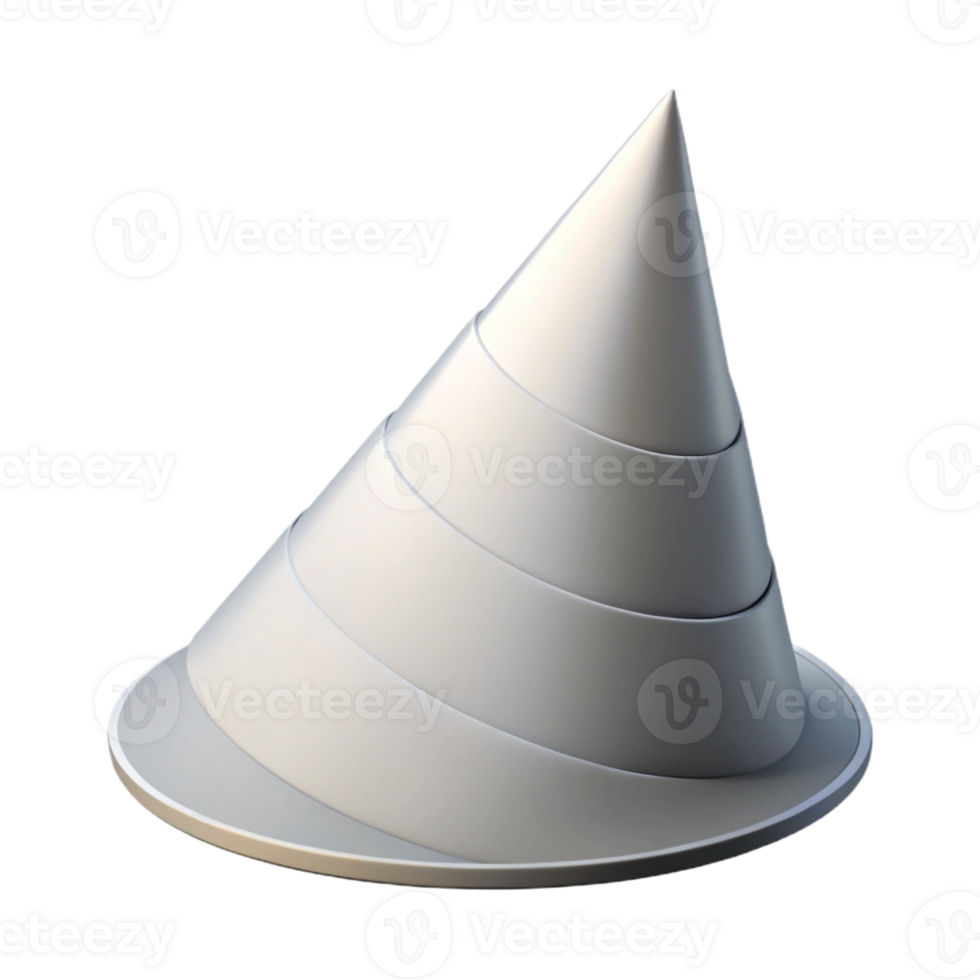 nostalgic extraordinary Scalable, geometric outline of a cone. Clean lines, single-weight stroke Scalable Design. original png
