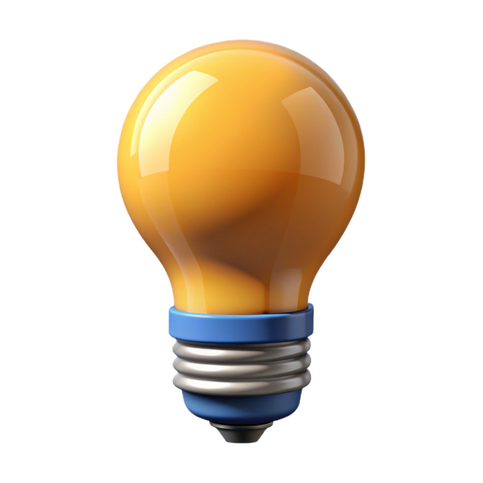 standout vintage Smart light bulb with Transparent Background original png