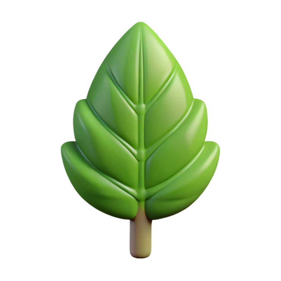 exemplary rustic Concept art style, isolated cutout of a single, abstract, tree leaf with Transparent Background museum quality png