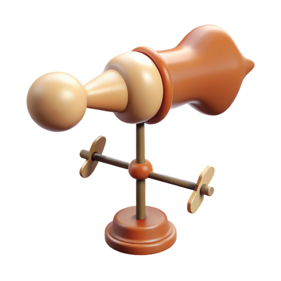 memorable minimalist Traditional weather vane, with Transparent Background authentic png