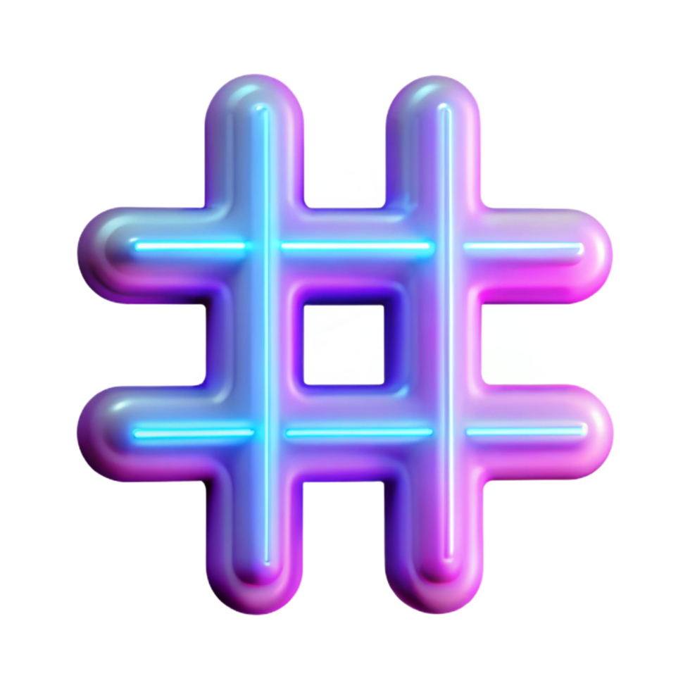 melancholic immaculate Hyper-specific professional render of an isolated cutout, concept art style, single tessellated geometric form emitting neon light with Transparent Background flawless png