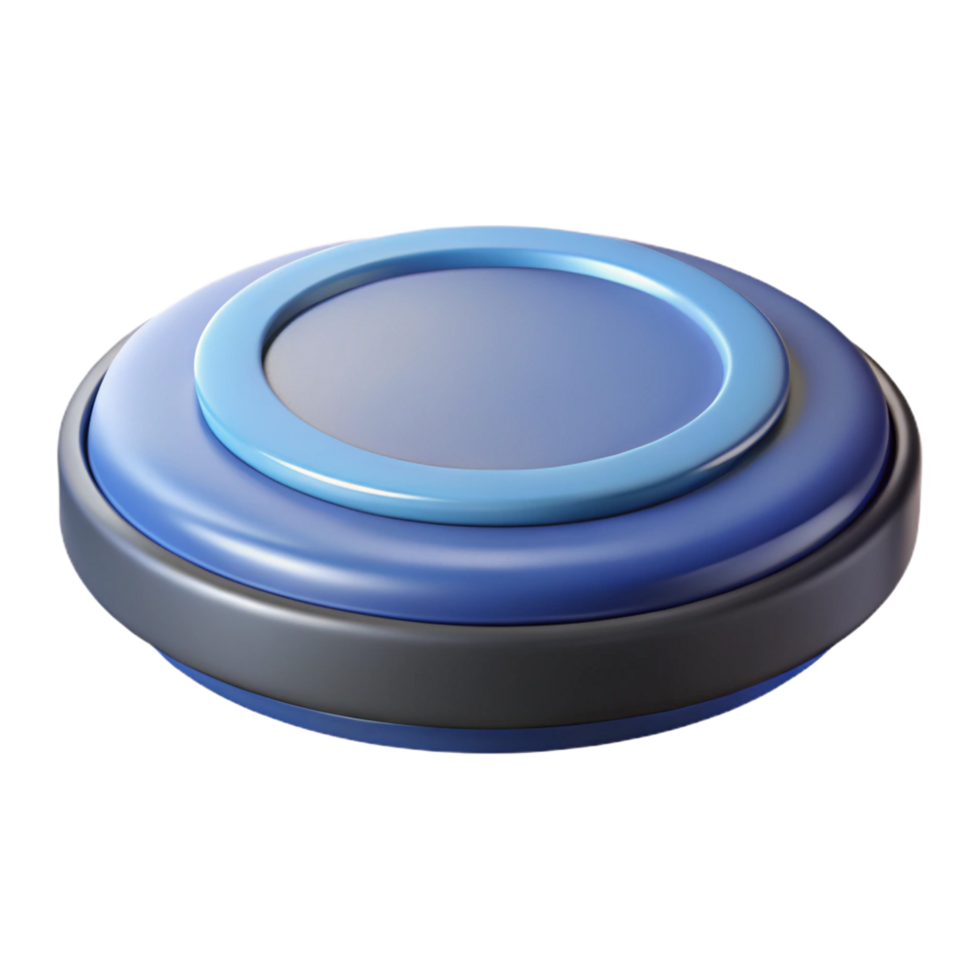 energetic stunning Wireless charging pad with Transparent Background high resolution png
