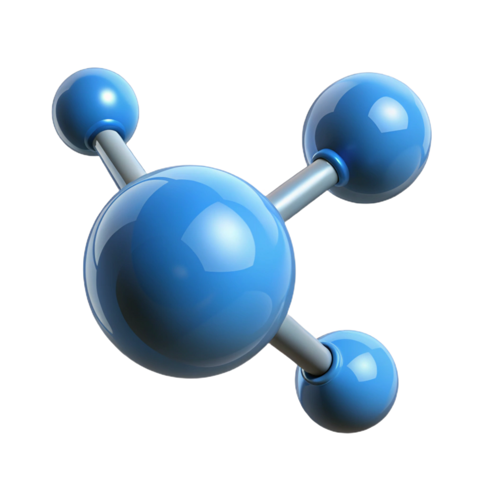elegant rustic Hyper-specific professional render, isolated cutout, single water molecule, scientifically accurate with Transparent Background exclusive png