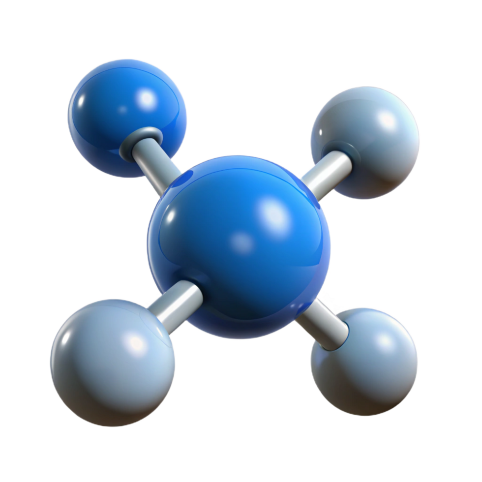 immaculate contemporary Hyper-specific professional render, isolated cutout, single water molecule, scientifically accurate with Transparent Background detailed png