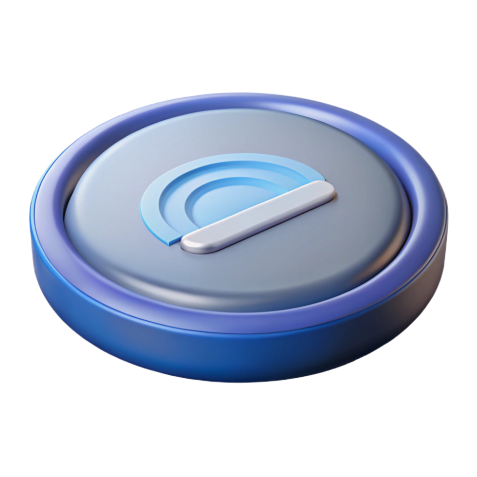 wonderful artistic Wireless charging pad with Transparent Background artisan png