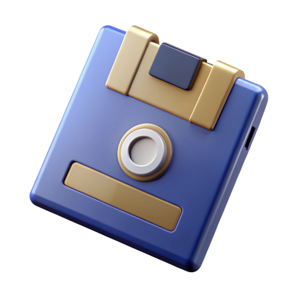 rare vintage A floppy disk, vintage with Transparent Background gallery standard png
