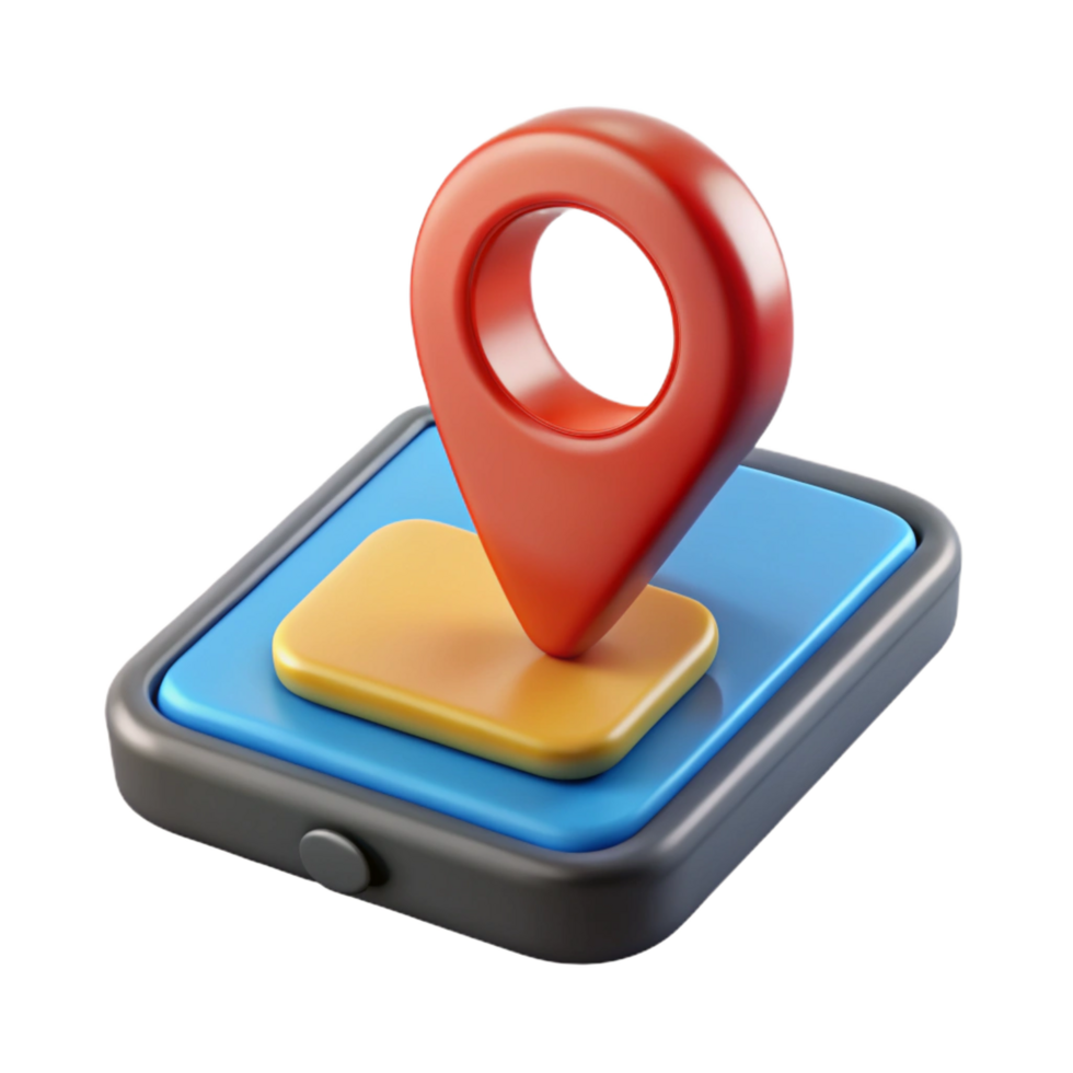 hypnotic coveted GPS navigation device with Transparent Background png