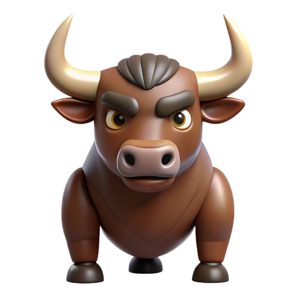 serene sought-after Minotaur, bull-headed monster, with Transparent Background png