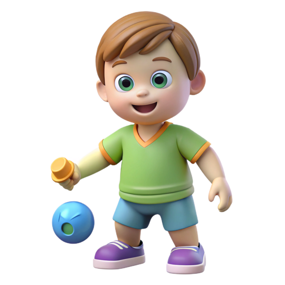 striking rare Toddler playing with toy with Transparent Background png