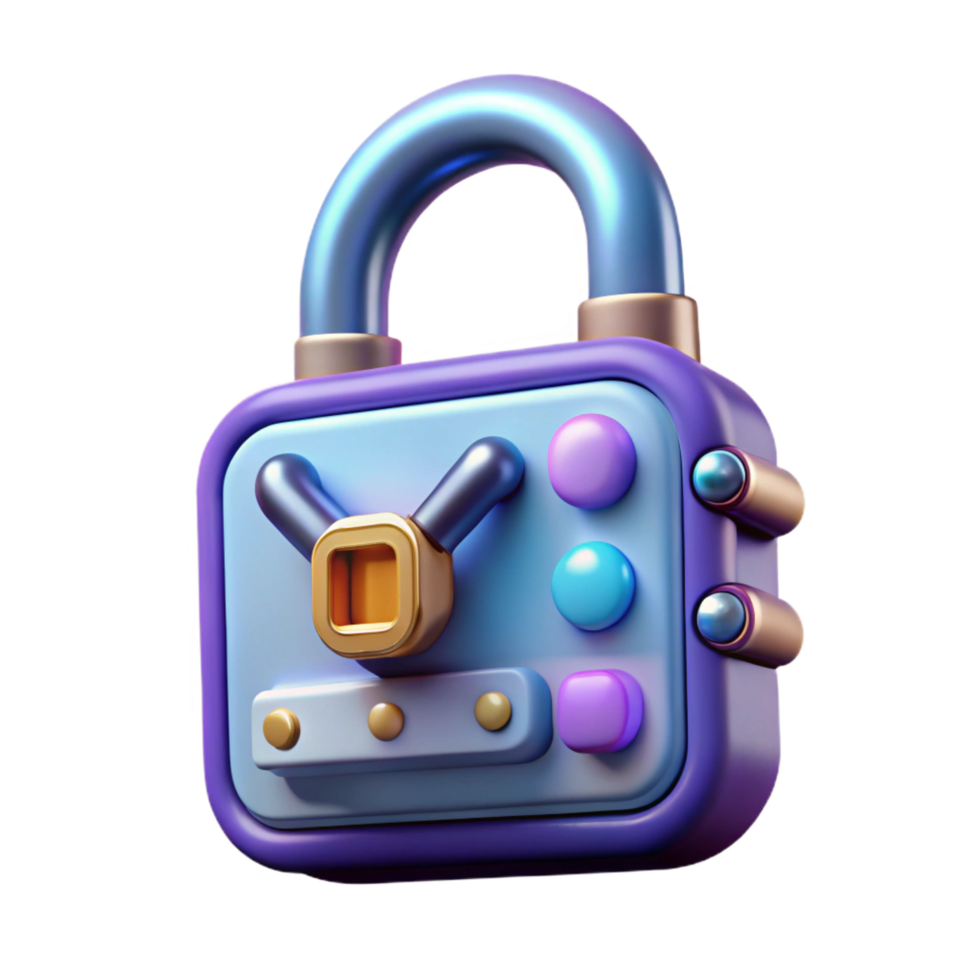 fascinating celebrated Hyper-specific, ultra-detailed isolated cutout of a futuristic lockpick set with digital interface with Transparent Background png
