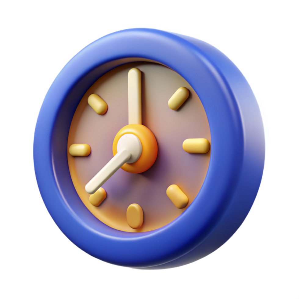 melancholic picturesque A stylized clock face, abstract and timeless with Transparent Background exclusive png