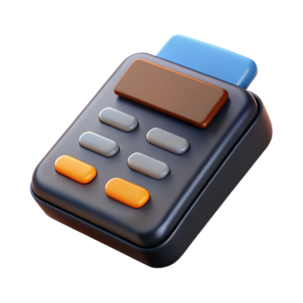 nostalgic striking A credit card reader, black with Transparent Background gallery standard png