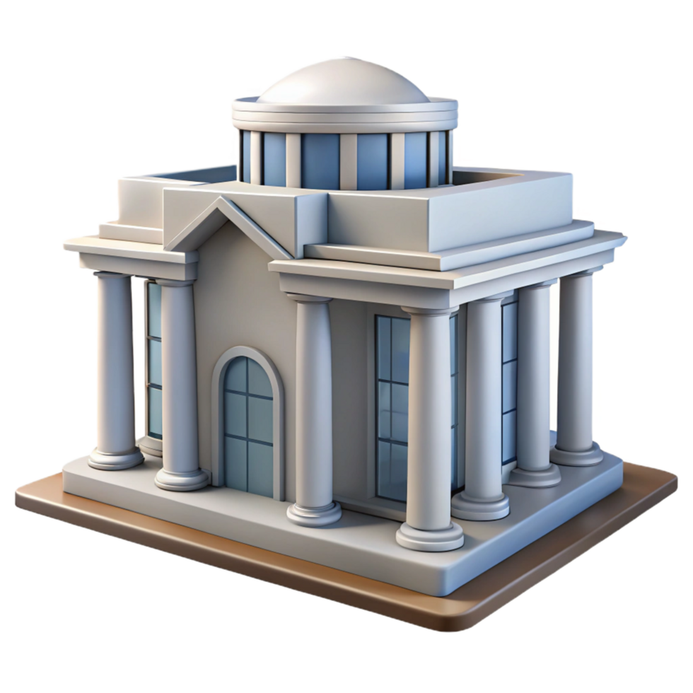 sumptuous industrial Elevation architectural drawing with Transparent Background detailed png