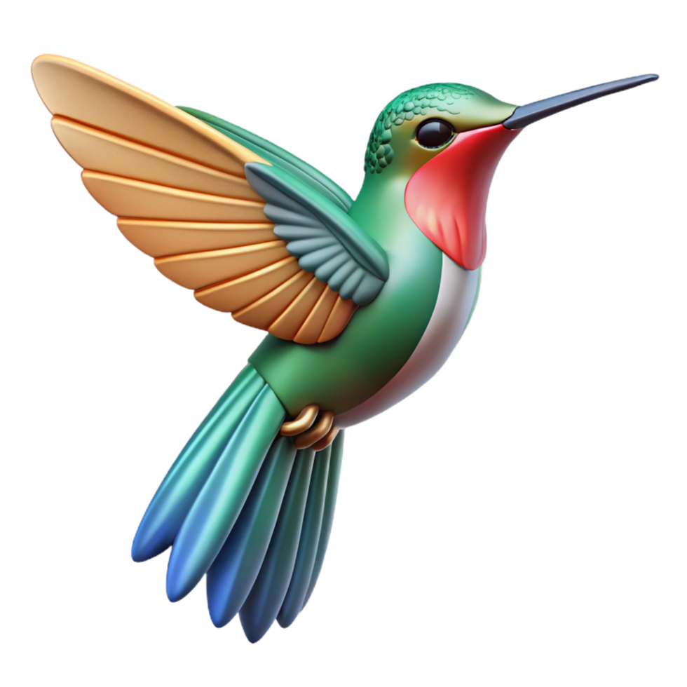magnificent inspired Photorealistic, ultra-detailed, isolated cutout of a single hummingbird's beak with Transparent Background png