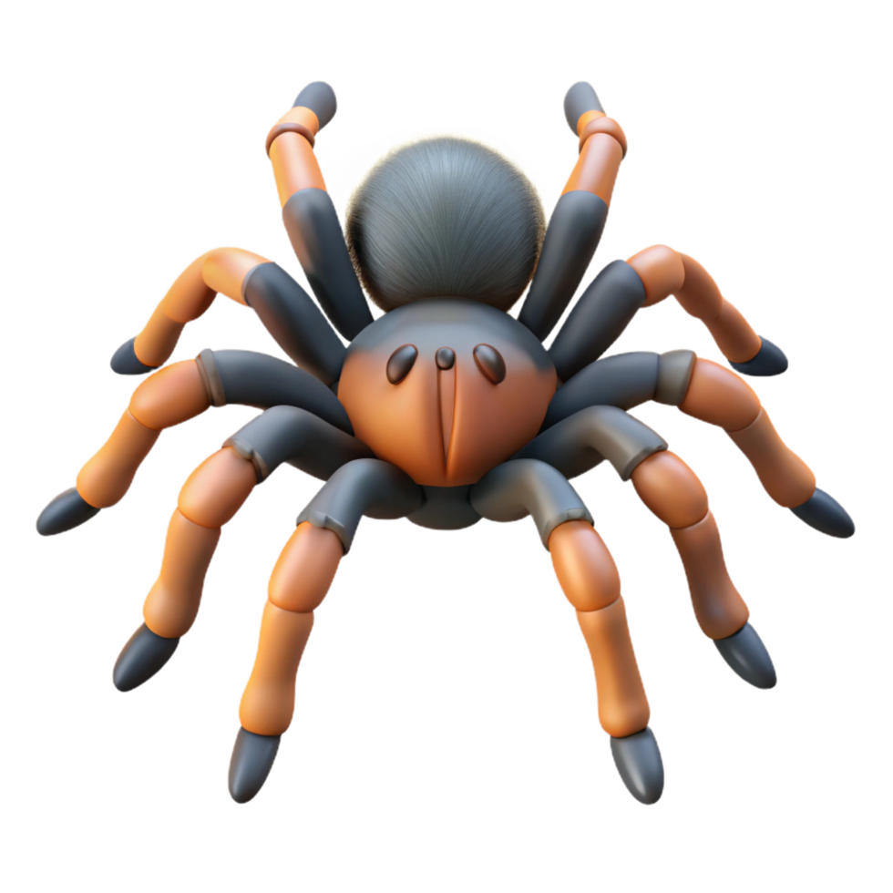 sought-after coastal A tarantula with Transparent Background handcrafted png