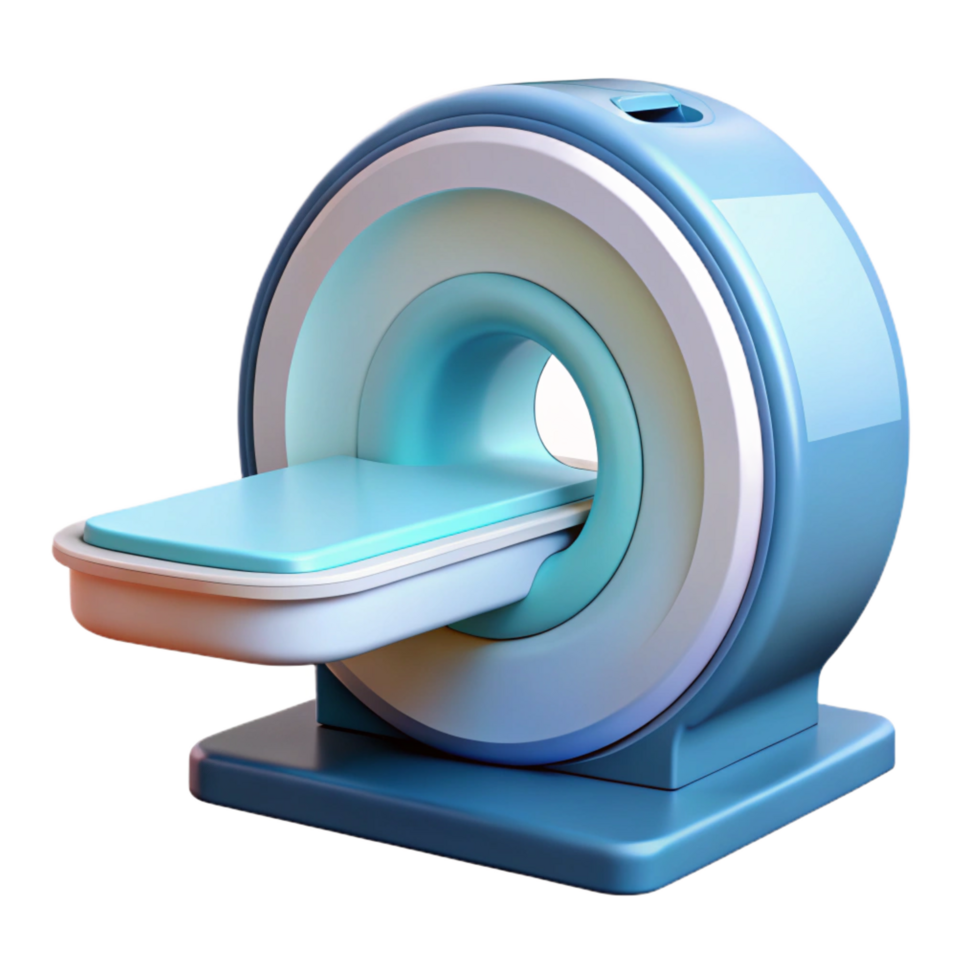 romantic extraordinary Medical technology MRI scanner with Transparent Background top-tier png