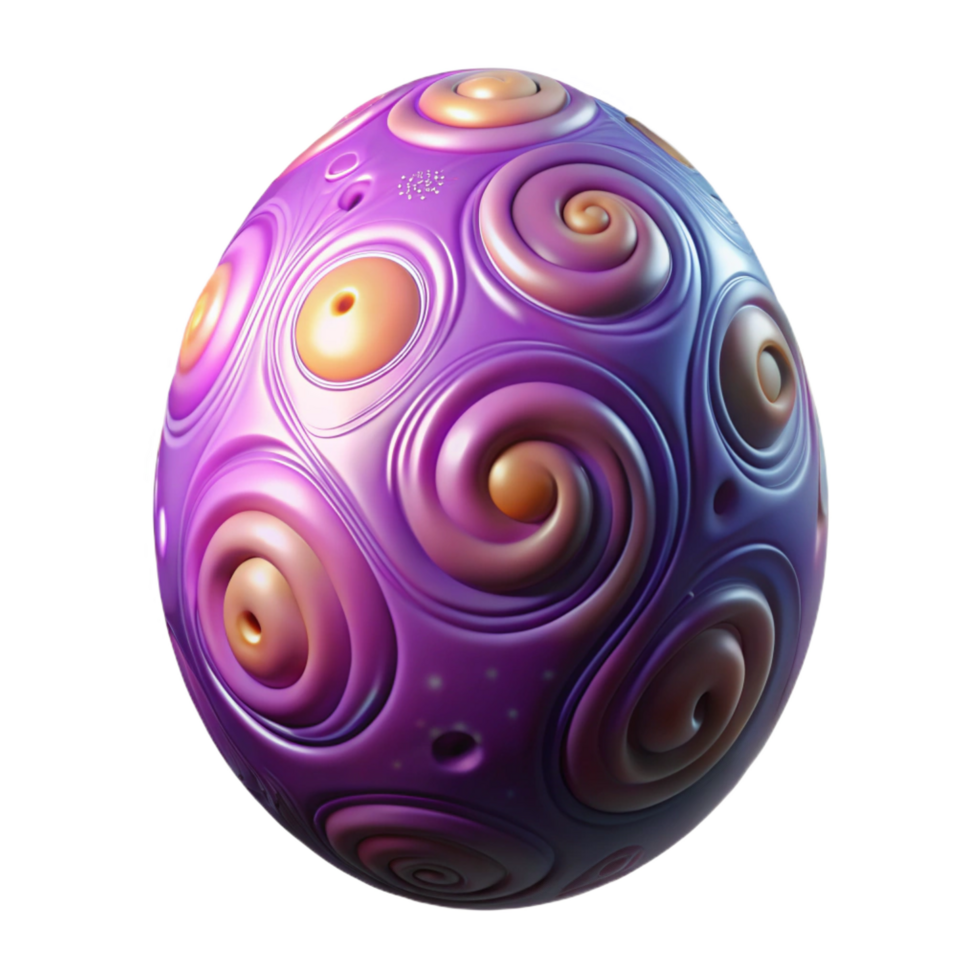 rare geometric Ultra-detailed, concept art style, isolated cutout of a single, pulsating cosmic egg with swirling energy patterns, professional render with Transparent Background handcrafted png
