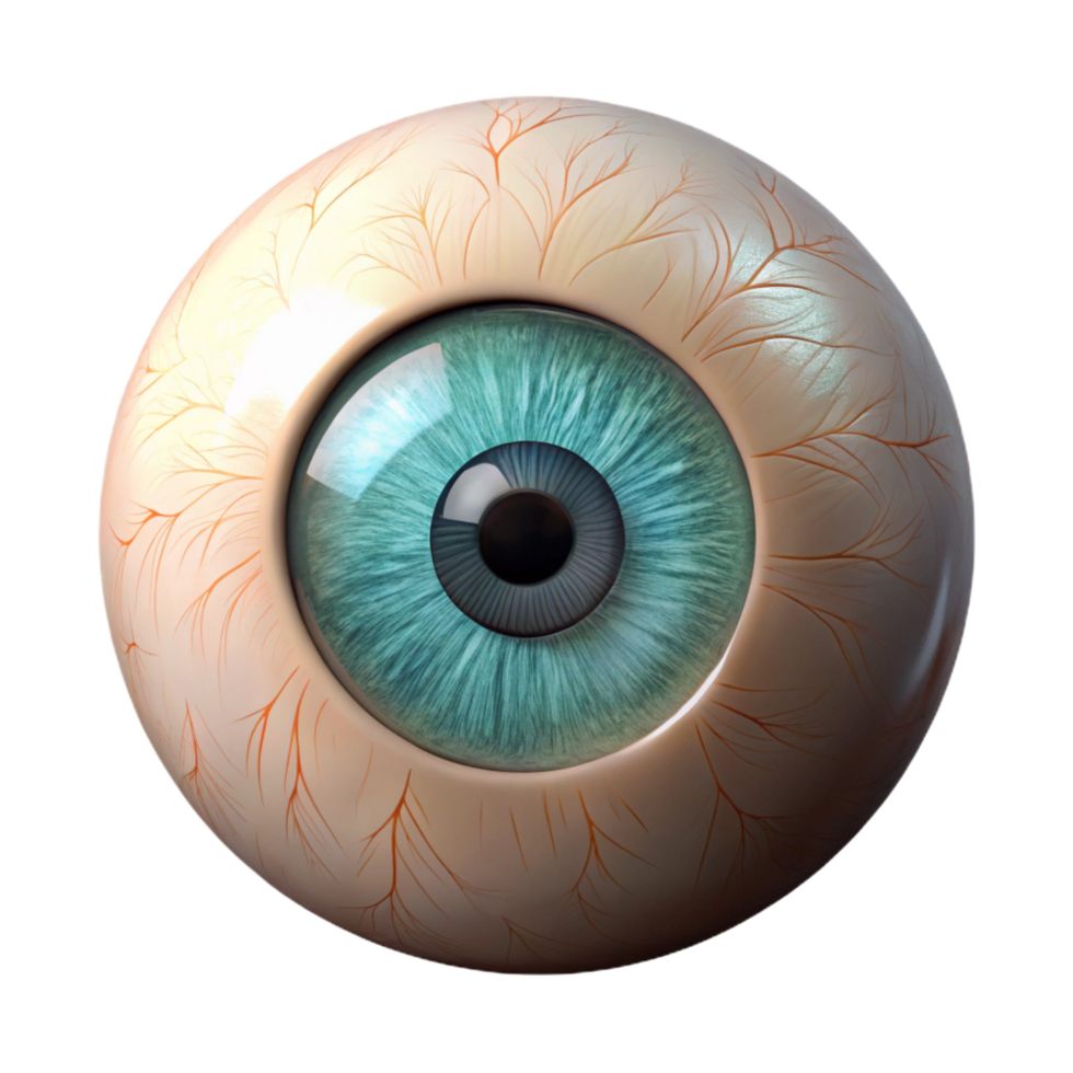 rare vintage Isolated cutout of a single ultra-detailed photorealistic human eye iris with intricate patterns, professional render with Transparent Background detailed png