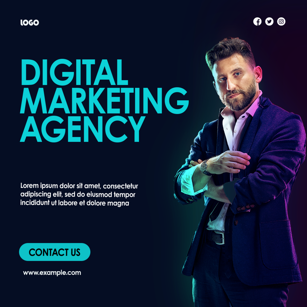 Boost Your Brand with Smart Digital Marketing psd