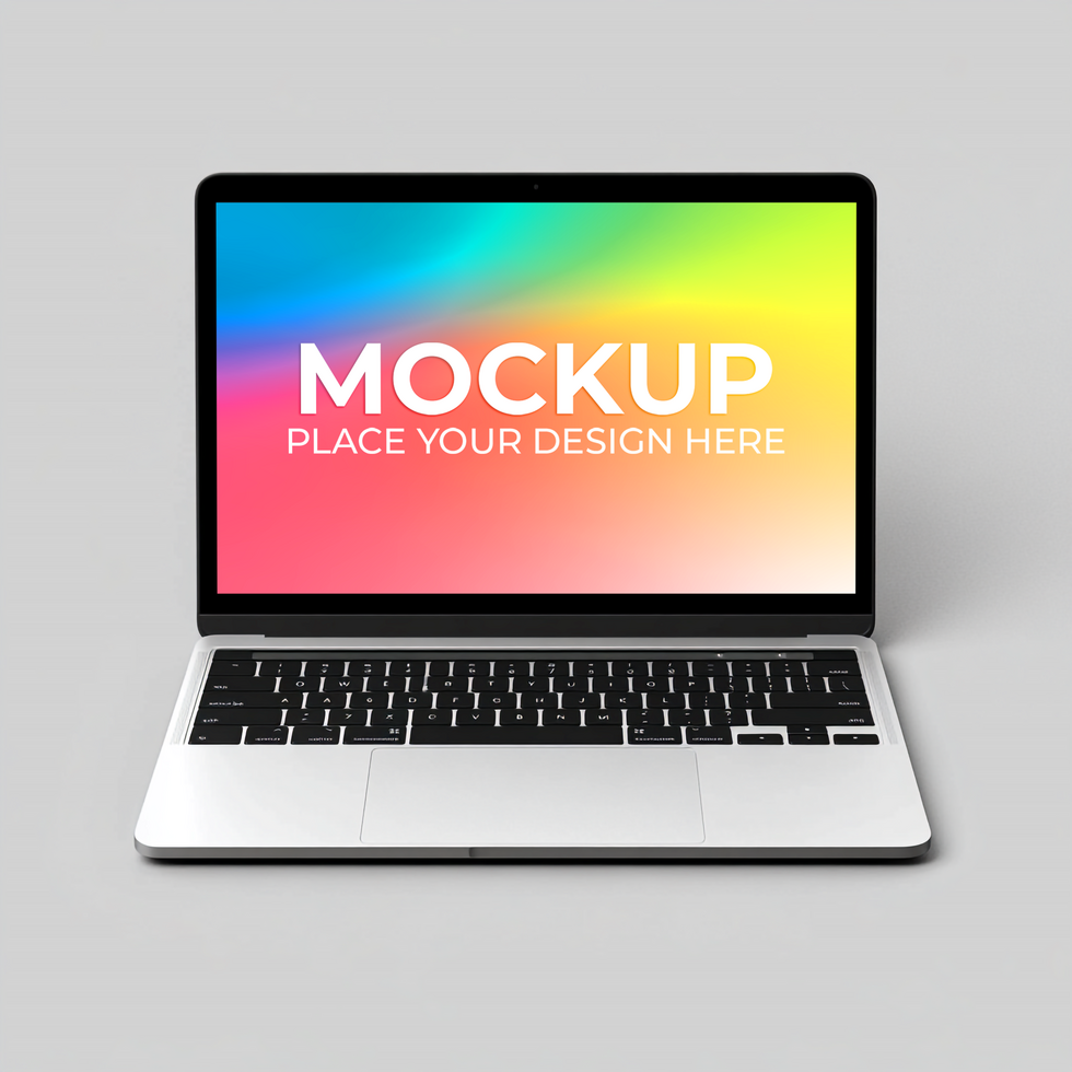Elegant Product Display Using Laptop Mockup psd