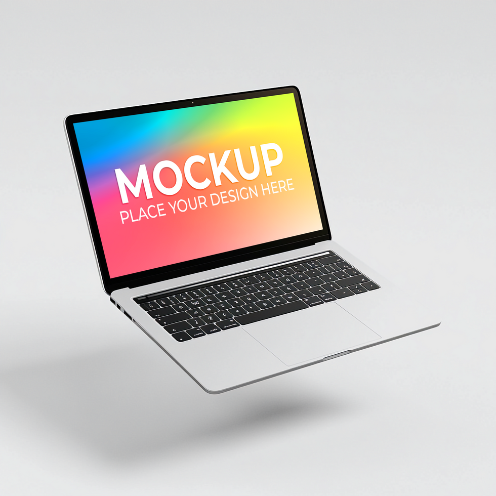 Blank Device Screen for Professional UI Show psd