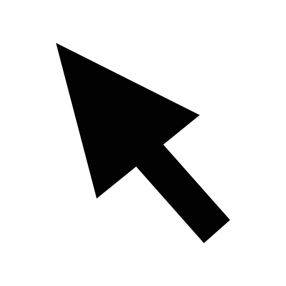 mouse cursor icon template illustration design vector