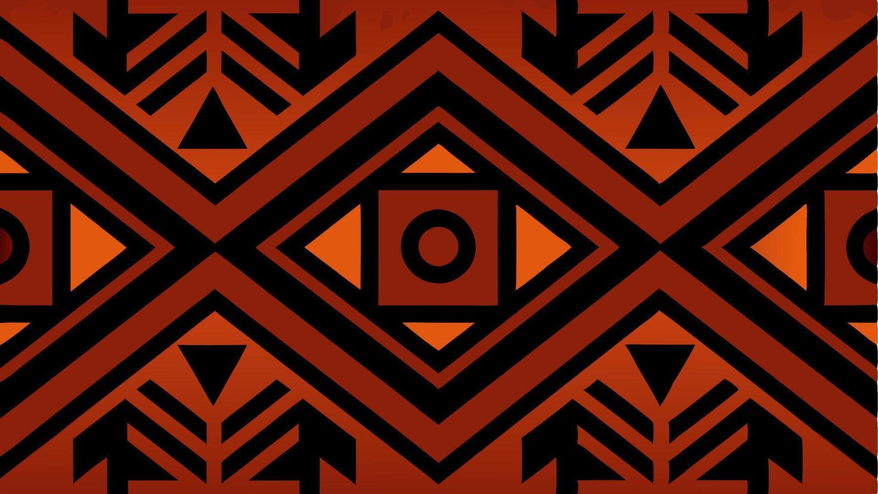 Intricate Moroccan Inspired Tile Classic and Ornamental Design vector