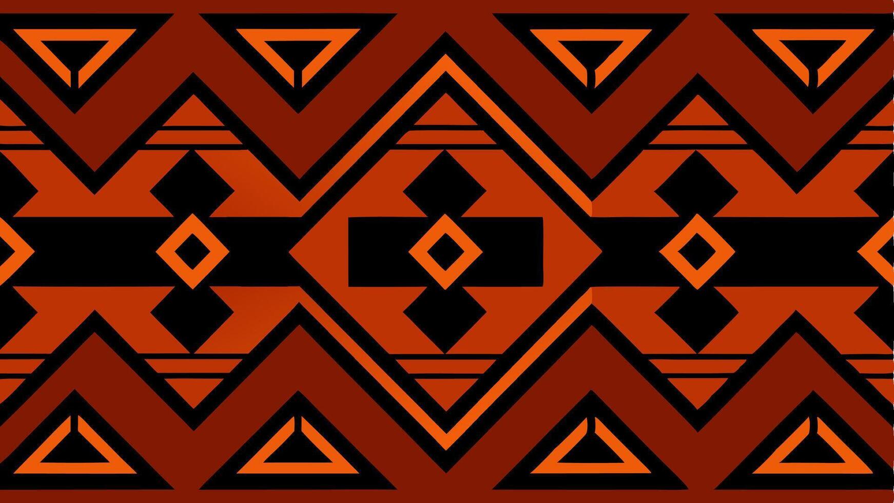 Intricate Inspired Tile Pattern with Classic and Ornamental Design vector